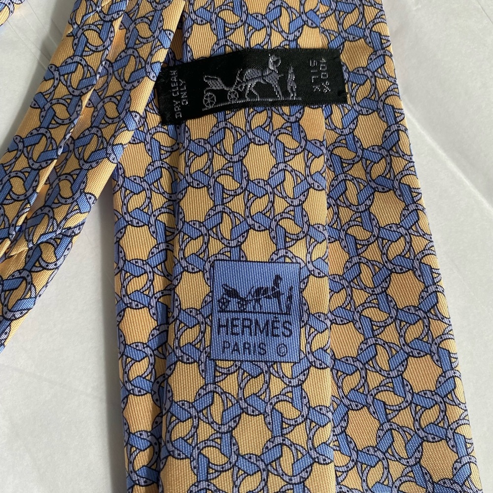 Hermes 7935 MA Silk tie - Picture 2 of 8